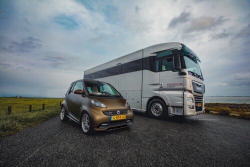 MAN Ketterer Continental VIP camper and Smart